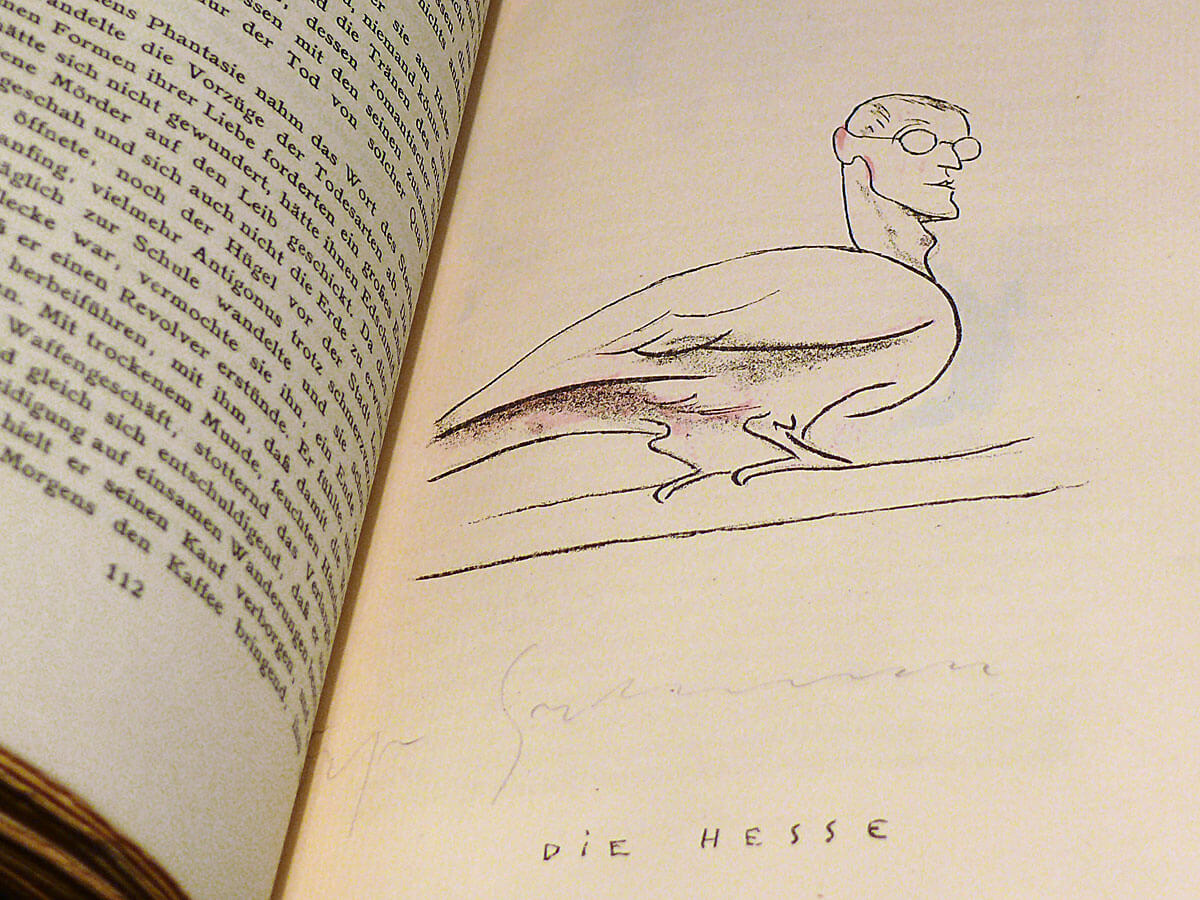 Herman Hesse als Henne
