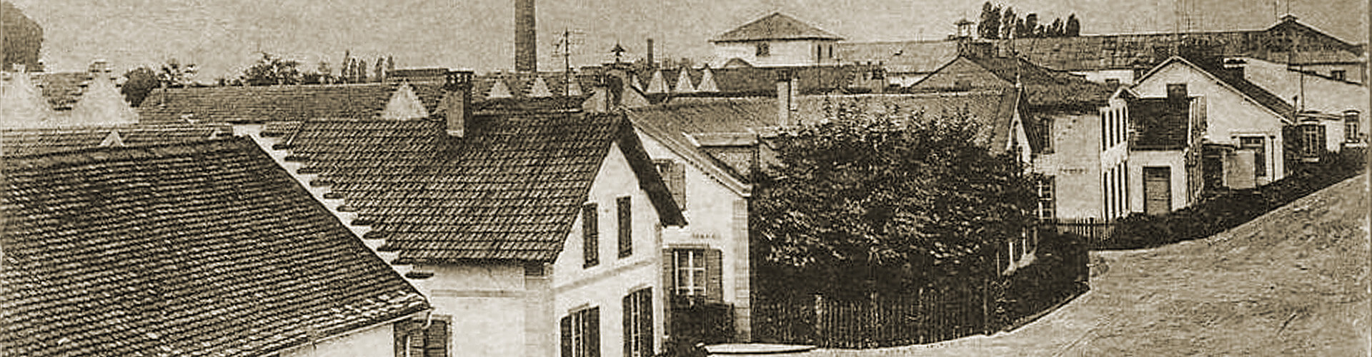 Wursters neue Papiermanunfaktur in der Ruprechtsau, um 1875